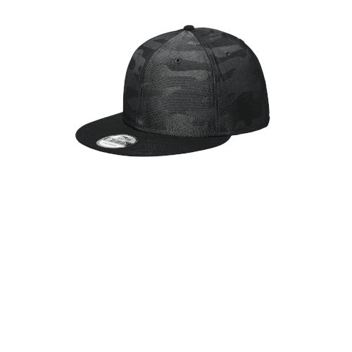 New Era® - Camo Flat Bill Snapback Cap - NE407