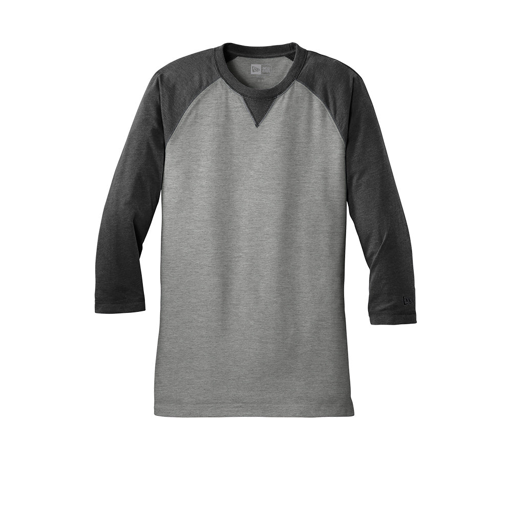 New Era® - Sueded Cotton Blend 3/4-Sleeve Baseball Raglan Tee - NEA121