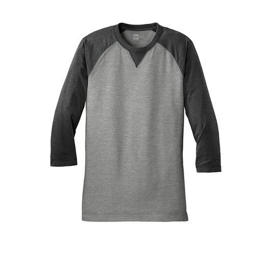 New Era® - Sueded Cotton Blend 3/4-Sleeve Baseball Raglan Tee - NEA121