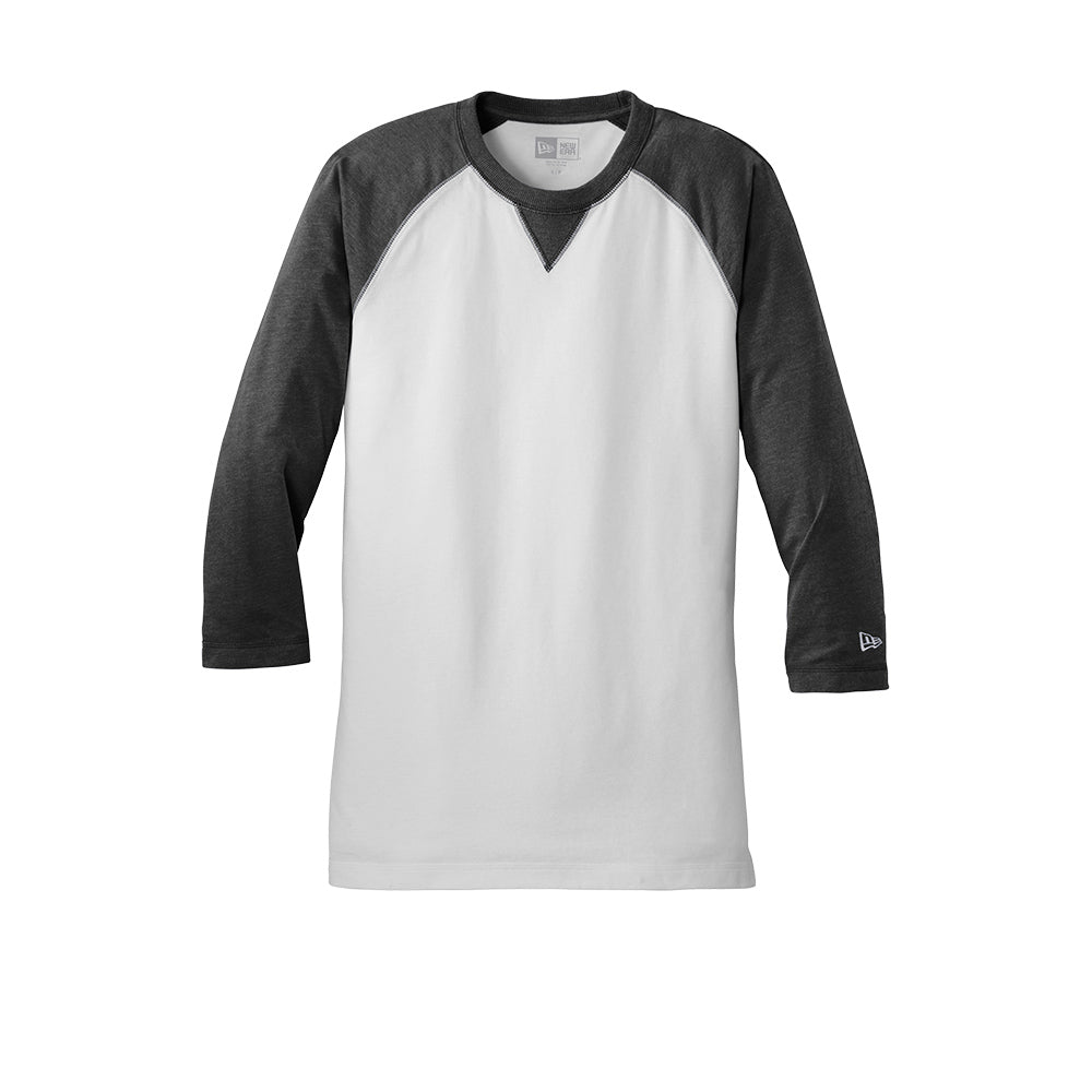 New Era® - Sueded Cotton Blend 3/4-Sleeve Baseball Raglan Tee - NEA121