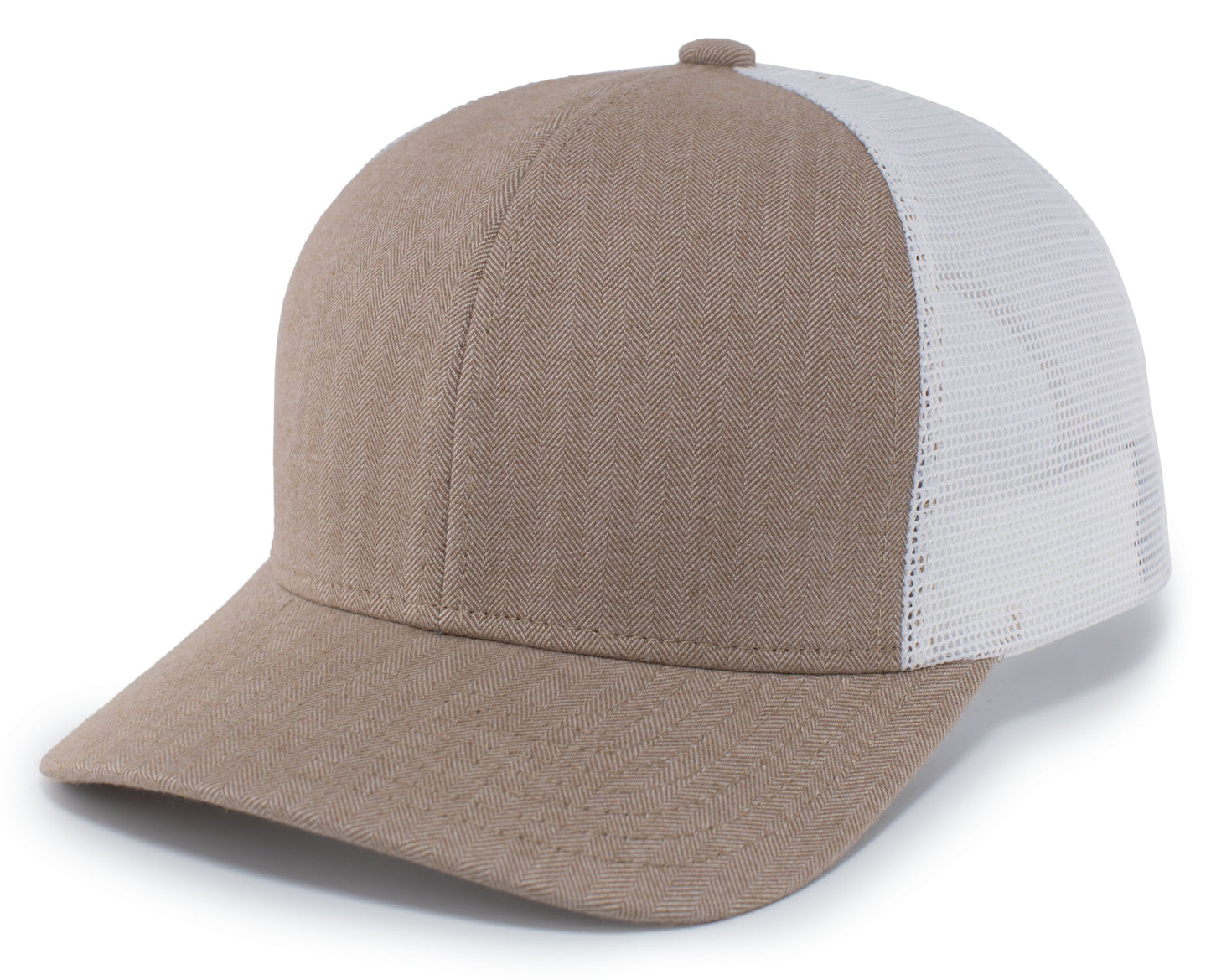 PACIFIC HEADWEAR - HERRINGBONE TRUCKER CAP