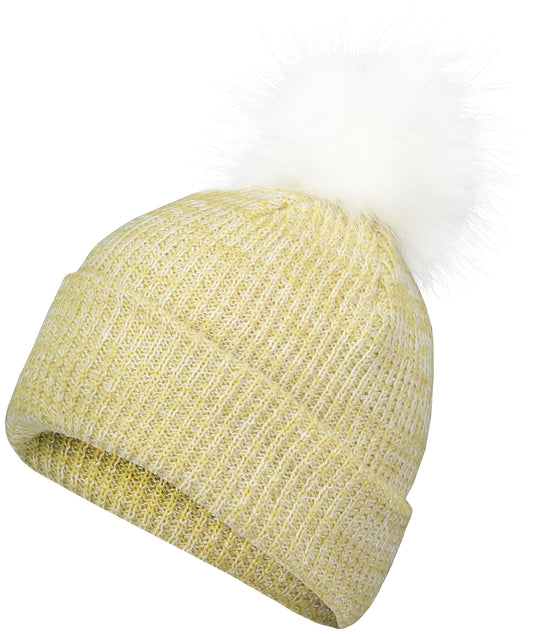PACIFIC HEADWEAR - FAUX FUR POM BEANIE