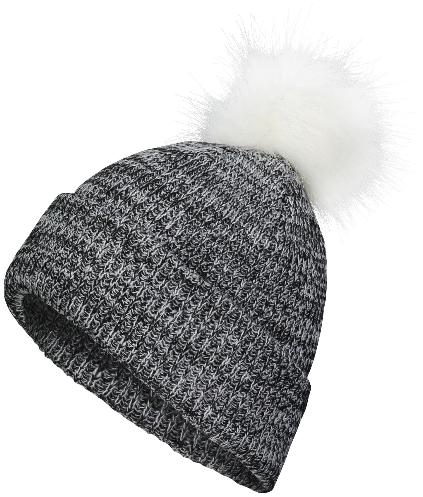PACIFIC HEADWEAR - FAUX FUR POM BEANIE