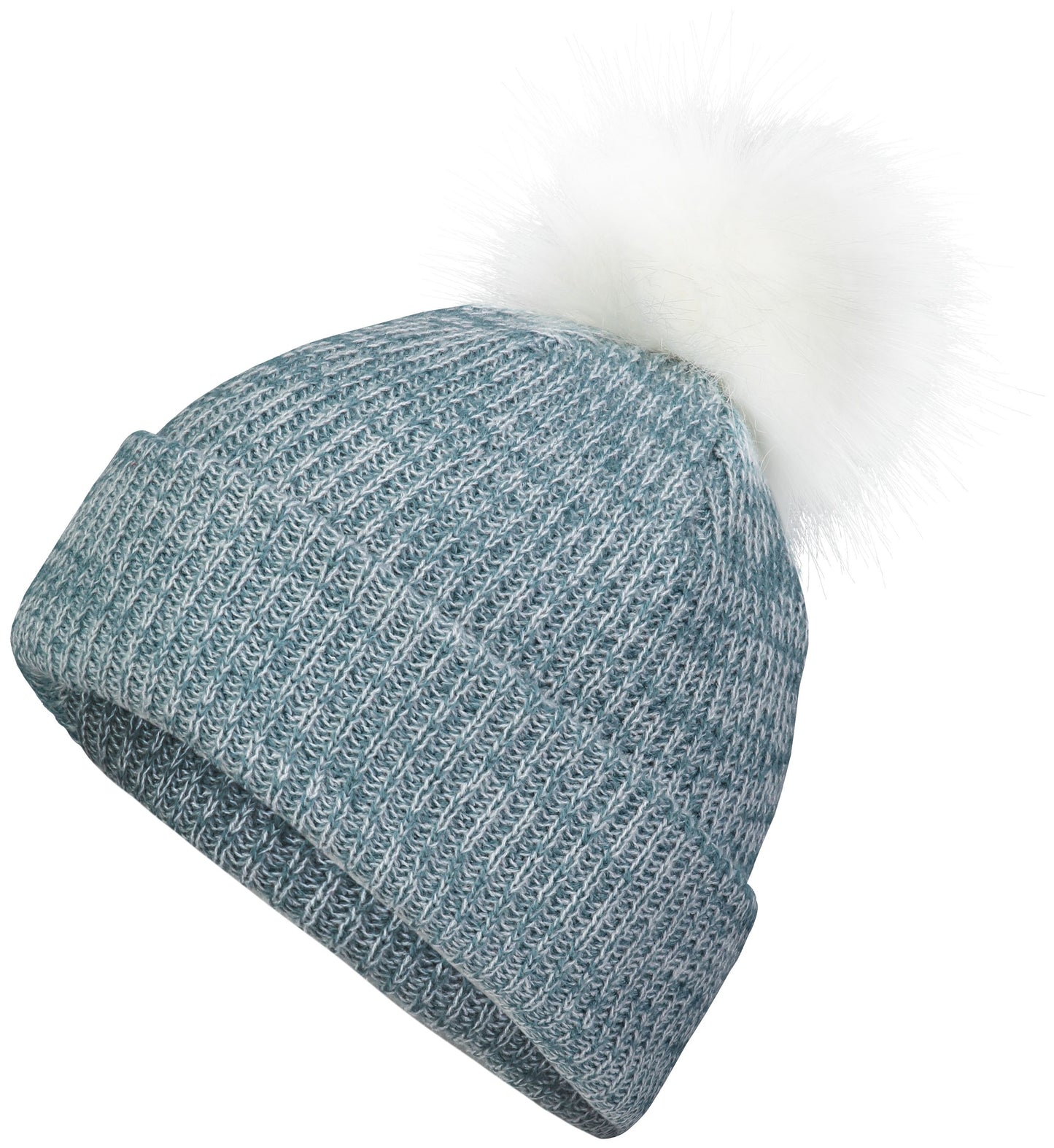 PACIFIC HEADWEAR - FAUX FUR POM BEANIE